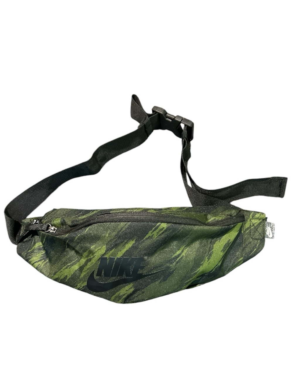 Nike Heritage 2.0 Camo Hip Pack Green Black Camouflage Fanny Pack Waist Bag
